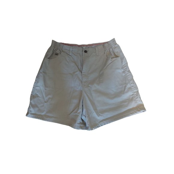 Lee Pants - Lee 18 M Elastic At the Waist Khaki Shorts